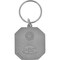 Hillman HILLMAN NCAA Tempered Steel Gray Split Ring Keychain 711169 - alternate 2